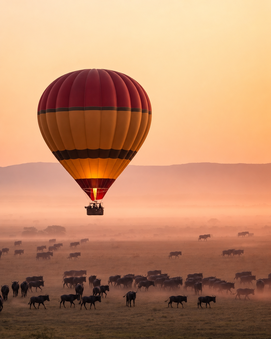 Sunrise Hot Air Balloon Safari — Serengeti